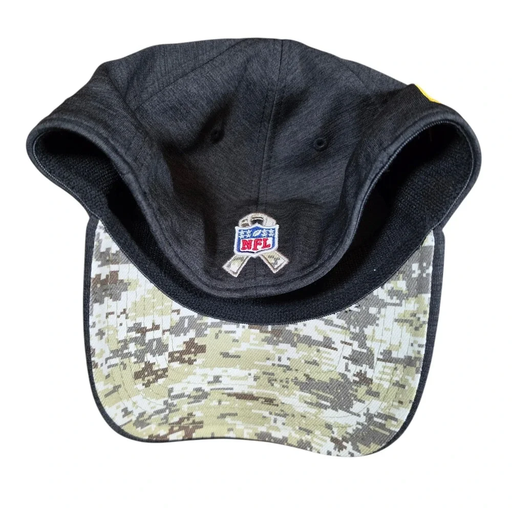 New Era NFL Salute To Service Buffalo Bills 39Thirty Flex Hat L/XL Charcoal Camo